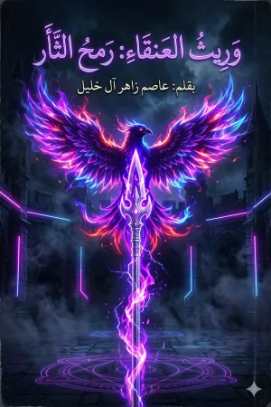 رواية وريث العنقاء: رمح الثأر بقلم عاصم حسن زاهر - غلاف الرواية