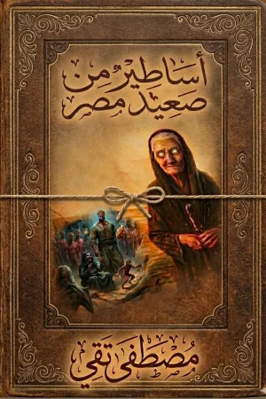 رواية أساطير من صعيد مصر بقلم مصطفى تقي - غلاف الرواية