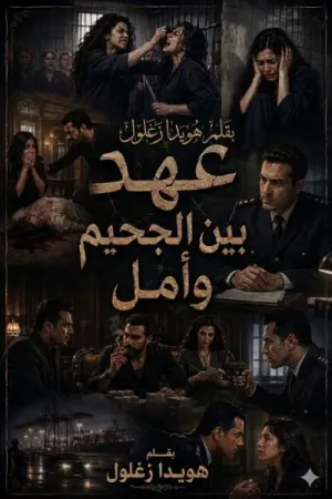 رواية عهد بين الجحيم والامل بقلم هويدا زغلول - غلاف الرواية