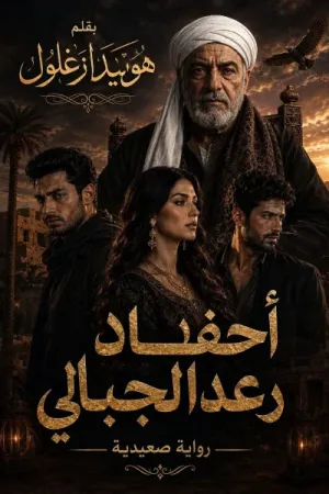 رواية احفاد رعد الجبالي بقلم هويدا زغلول - غلاف الرواية