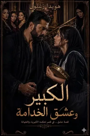 رواية الكبير وعشق الخدامة بقلم هويدا زغلول - غلاف الرواية