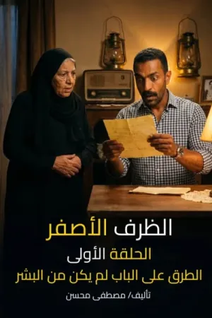 رواية الظرف الأصفر بقلم مصطفى محسن - غلاف الرواية