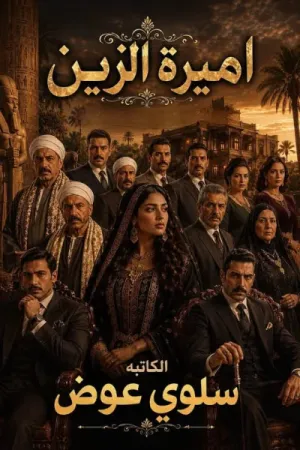 رواية اميرة الزين بقلم سلوى عوض - غلاف الرواية