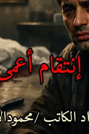 رواية انتقام اعمي بقلم محمود الامين - غلاف الرواية