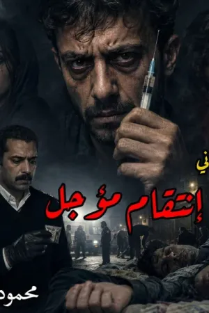 رواية انتقام مؤجل بقلم محمود الامين - غلاف الرواية