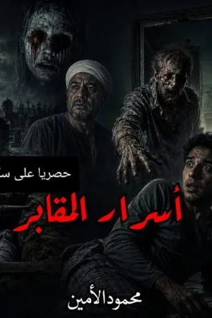 رواية أسرار المقابر بقلم محمود الأمين - غلاف الرواية