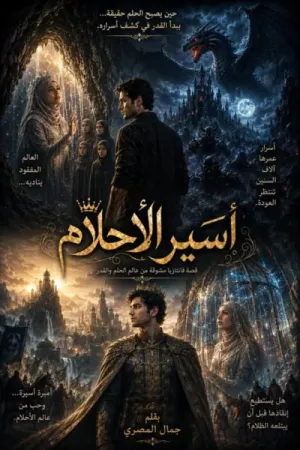 رواية اسير الاحلام بقلم جمال المصري - غلاف الرواية