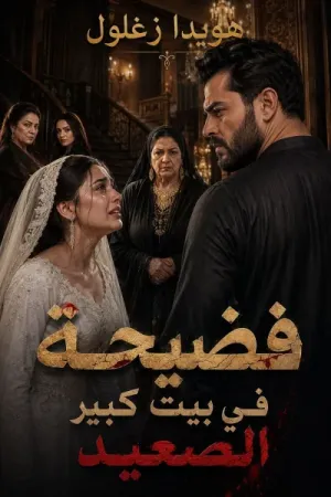 رواية فضيحة في بيت كبير الصعيد بقلم هويدا زغلول - غلاف الرواية