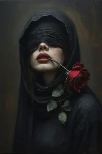 غصن الورد الجاف