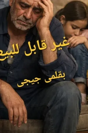 رواية غير قابل للبيع بقلم جيجي - غلاف الرواية