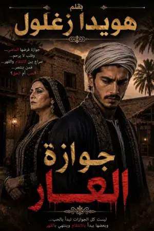 رواية جوازه العار بقلم هويدا زغلول - غلاف الرواية