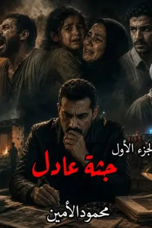 رواية جثة عادل بقلم محمود الأمين - غلاف الرواية