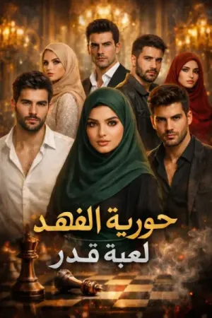 رواية حورية الفهد (لعبة قدر) بقلم ندى أحمد - غلاف الرواية