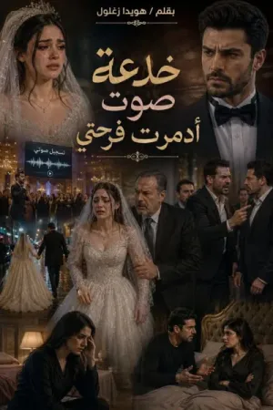 رواية خدعة صوت دمرت فرحتي بقلم هويدا زغلول - غلاف الرواية