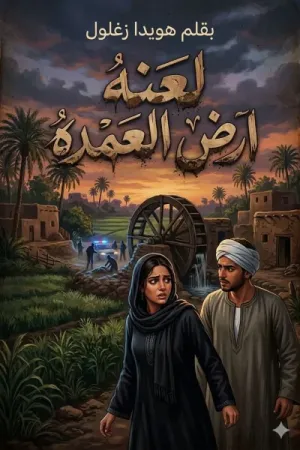رواية لعنة ارض العمدة بقلم هويدا زغلول - غلاف الرواية