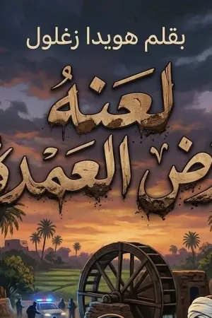 رواية لعنة أرض العمده بقلم هويدا زغلول - غلاف الرواية