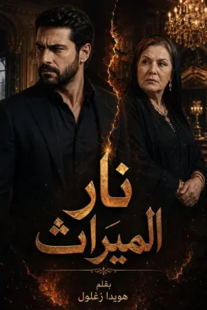 رواية نار الميراث بقلم هويدا زغلول - غلاف الرواية