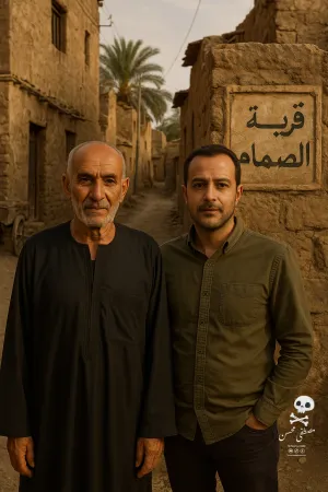 رواية قرية الصمام بقلم مصطفى محسن - غلاف الرواية
