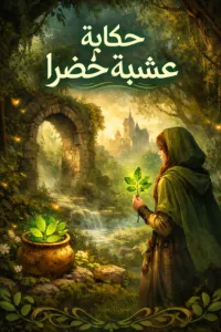 غلاف رواية حكاية عشبة خضراء
