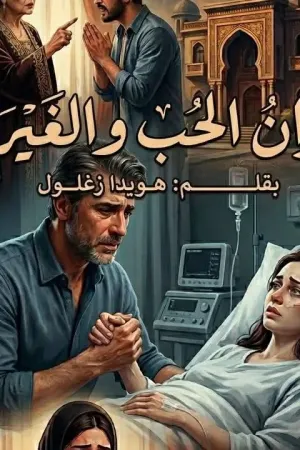 رواية نيران الحب والغيره بقلم هويدا زغلول - غلاف الرواية