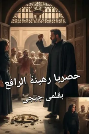 رواية رهينة الرافع بقلم جيجي - غلاف الرواية