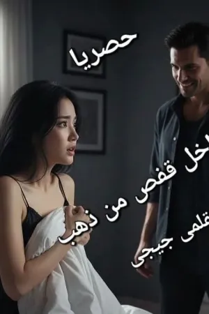 رواية رهينة داخل قفص من ذهب بقلم جيجي - غلاف الرواية
