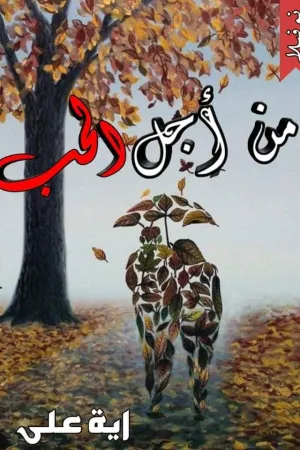 رواية من أجل الحب بقلم اية علي - غلاف الرواية