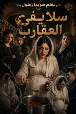 رواية سلايفي العقارب بقلم هويدا زغلول - غلاف الرواية