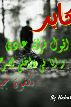 رواية أكابر و اقول فراقه عادي و انا في داخلي اصرخ تكفون جيبوه بقلم HaboOoshy - غلاف الرواية