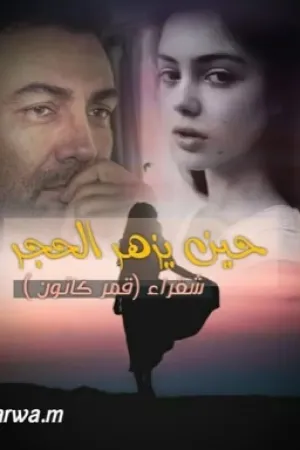 رواية حين يزهر الحجر بقلم Shaqraa - غلاف الرواية
