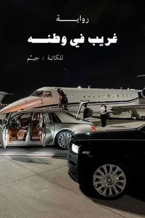 رواية غريب في وطنه بقلم الكاتبة : جيّـم - غلاف الرواية