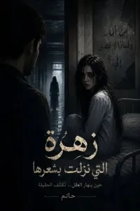 غلاف زهرة التي نزلت بشعرها